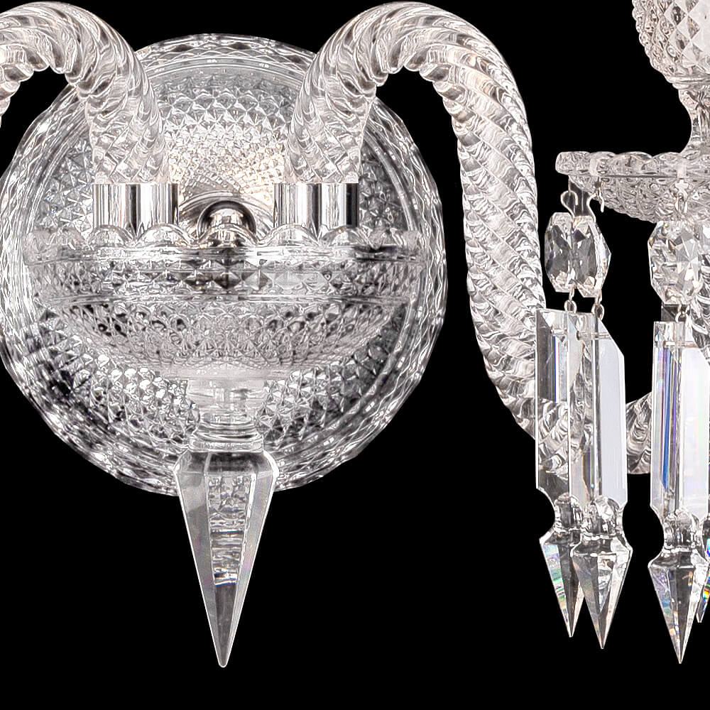 Zenith Arcadian Crystal Wall Sconce