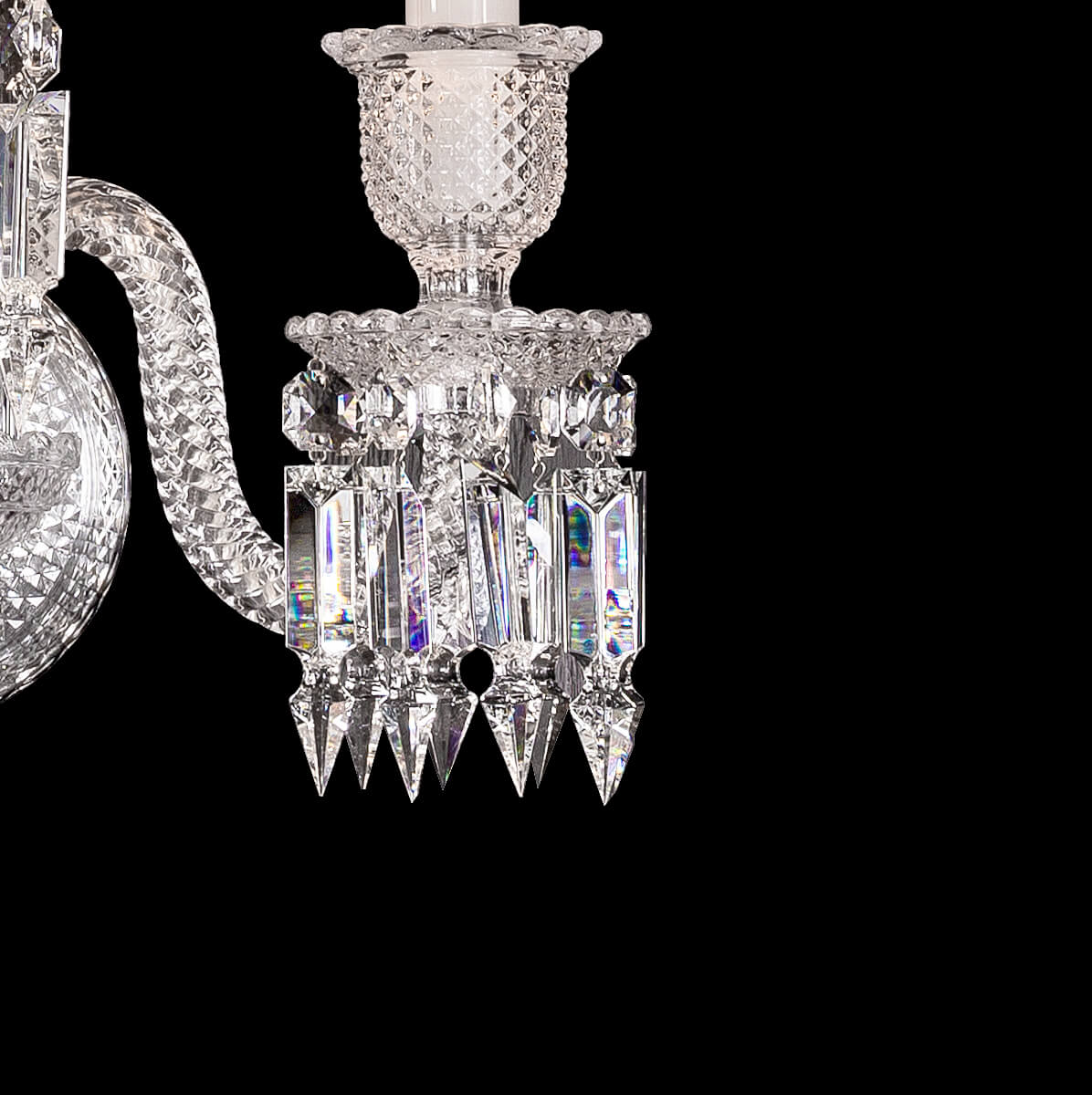 Arcadian Zenith Crystal Wall Sconce