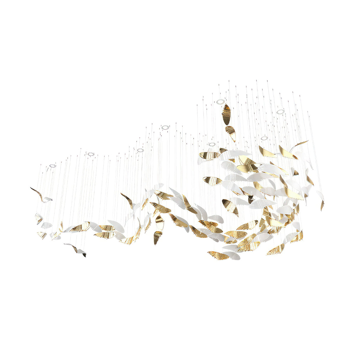 Bennett Chandelier 23.6" 39.4"
