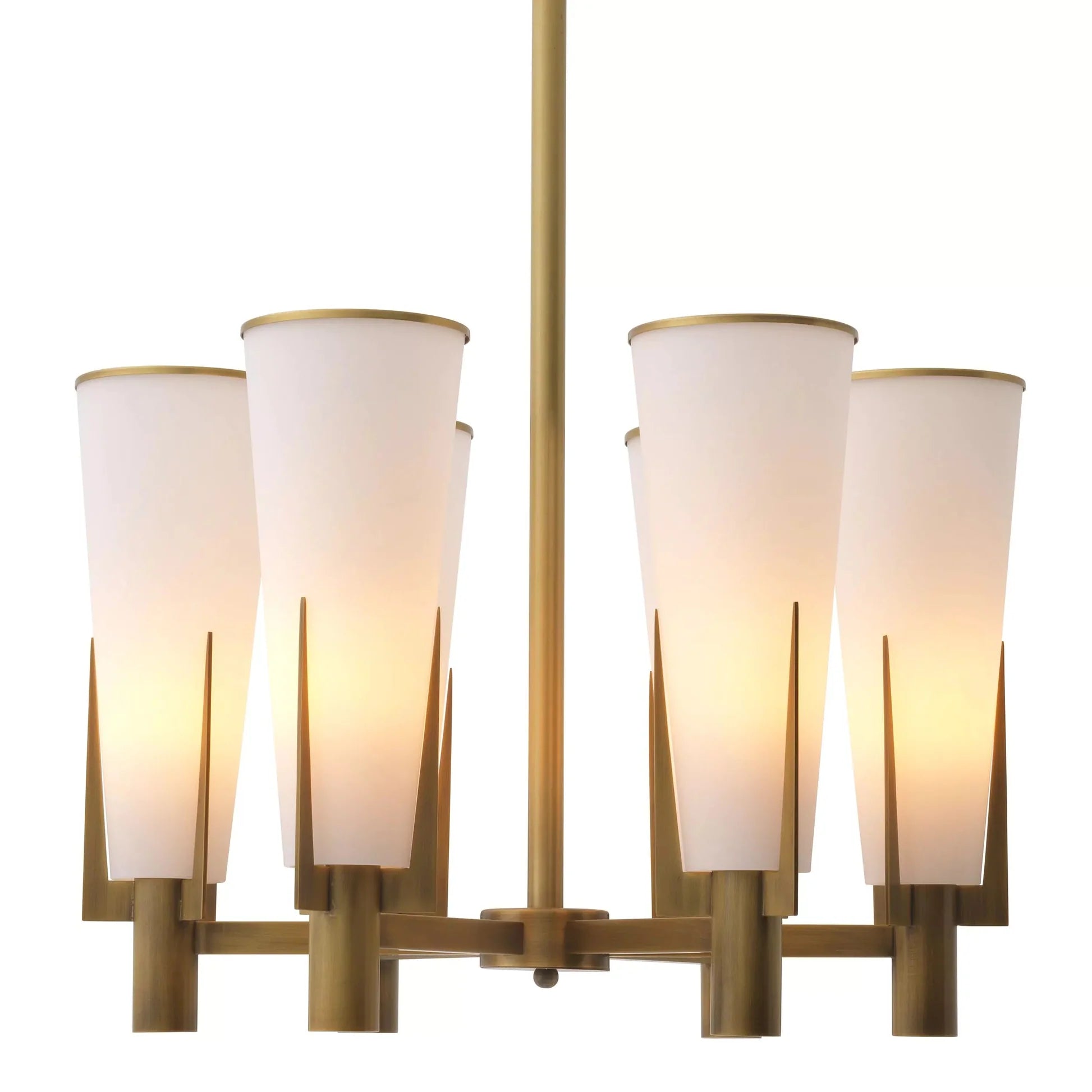 Dino Modern Brass Chandelier