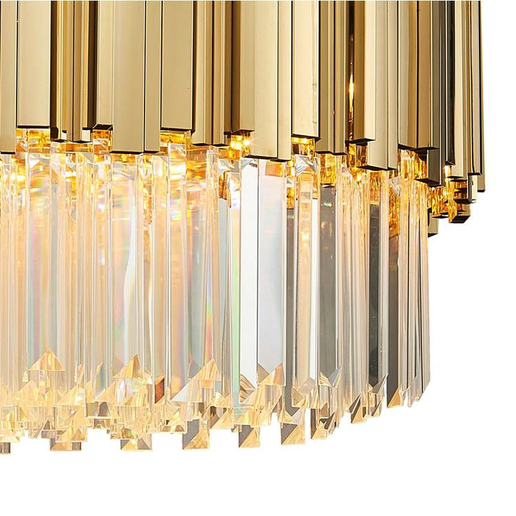 Elian Round Crystal Chandelier
