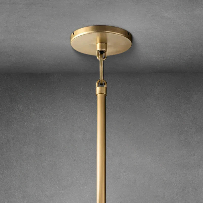 Saviler Modern Glass Cylindrical Pendant Light 14''