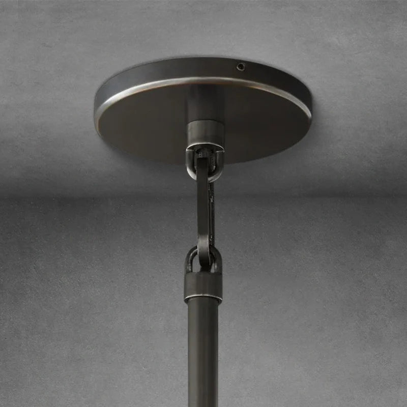 Saviler Modern Glass Cylindrical Pendant Light 14''