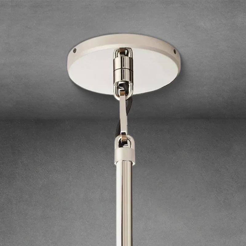 Saviler Modern Glass Cylindrical Pendant Light 14''