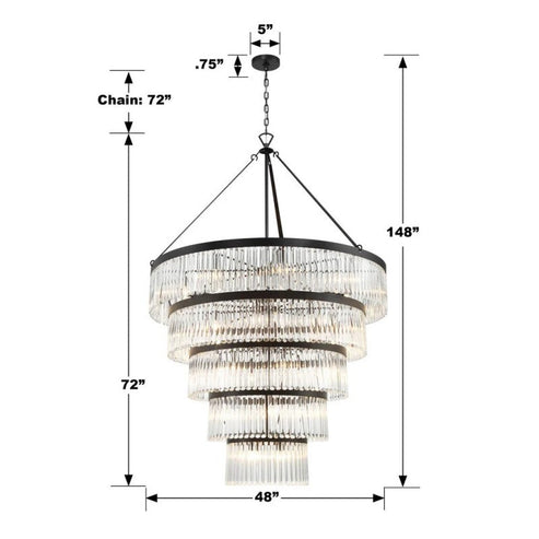 Emony 30 Light Chandelier