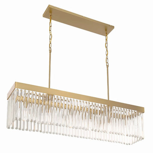 Emony 6 Light Rectangular Chandelier