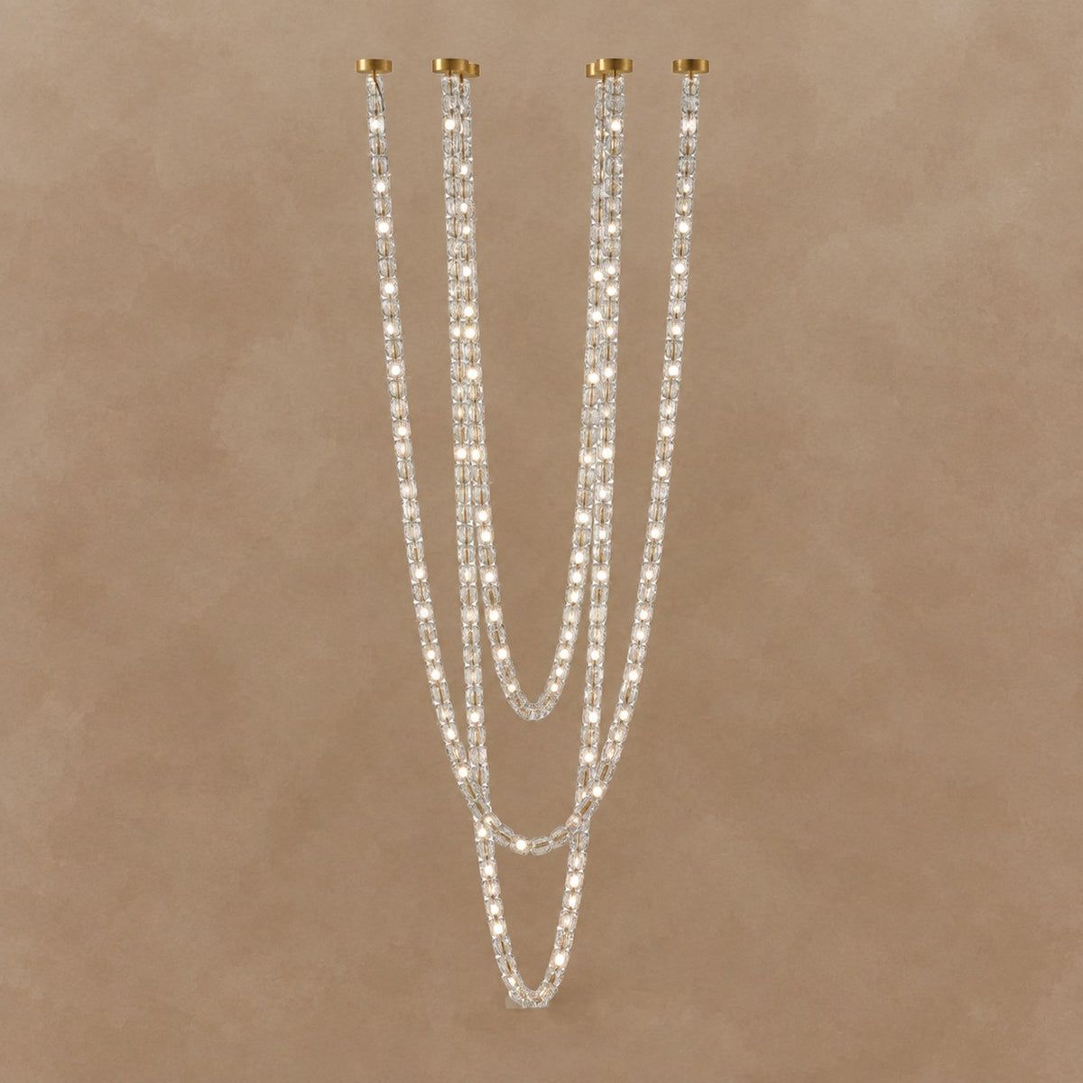 Gabriel Cascade LED Chandelier 47.2" 59"