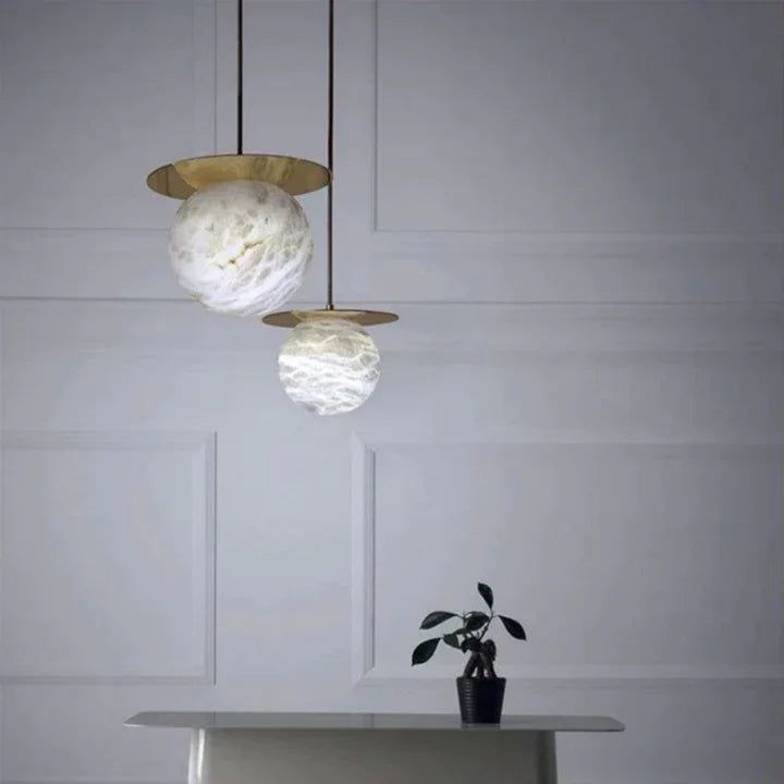 Alabaster Bedside Pendant