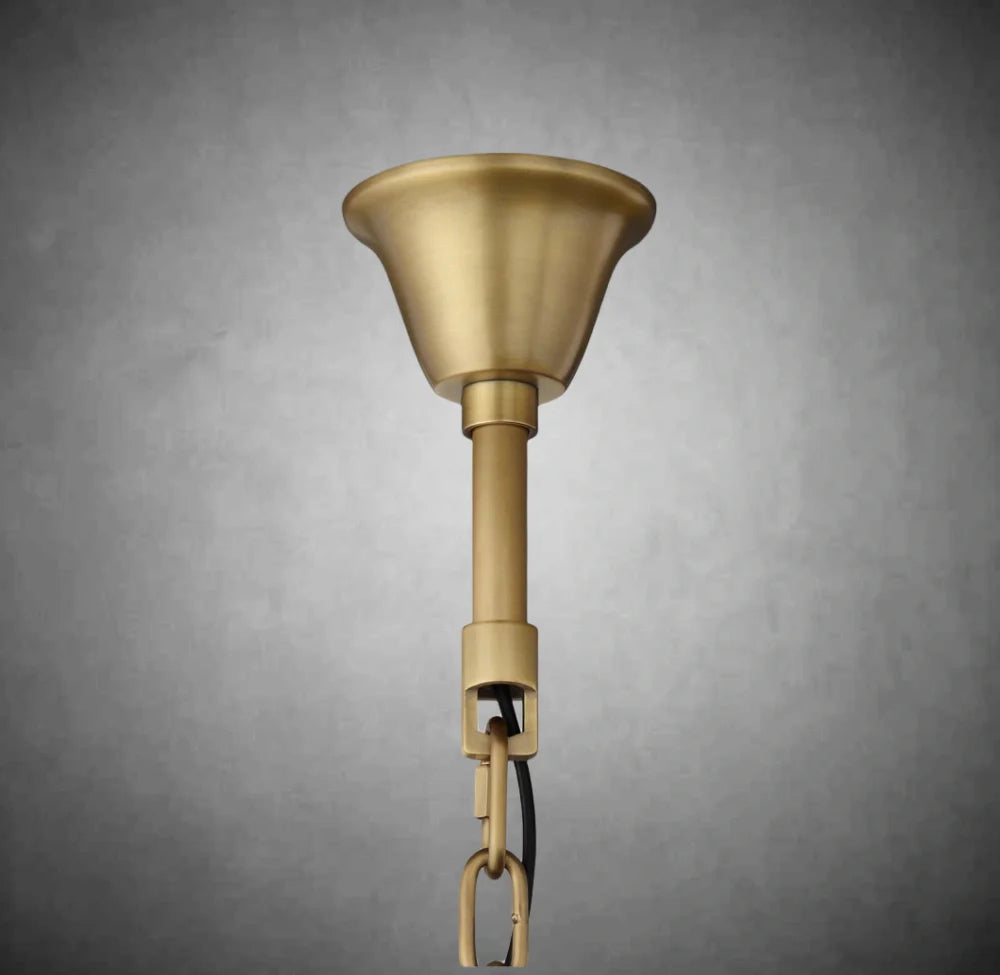 Zestra Crystal Round Chandelier