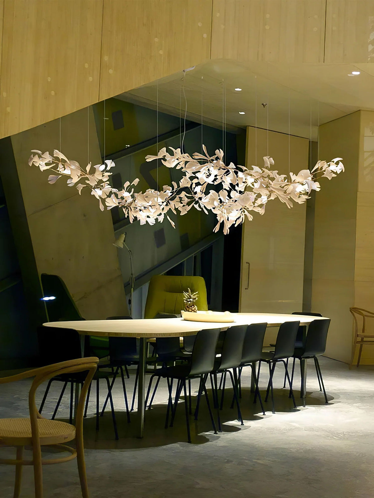 Gingko Leaves Chandelier 196.8"
