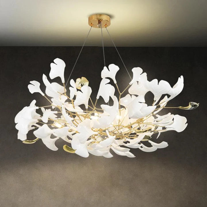 Gliss Ginkgo Petal Chandelier