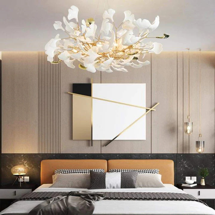 Gliss Ginkgo Petal Chandelier