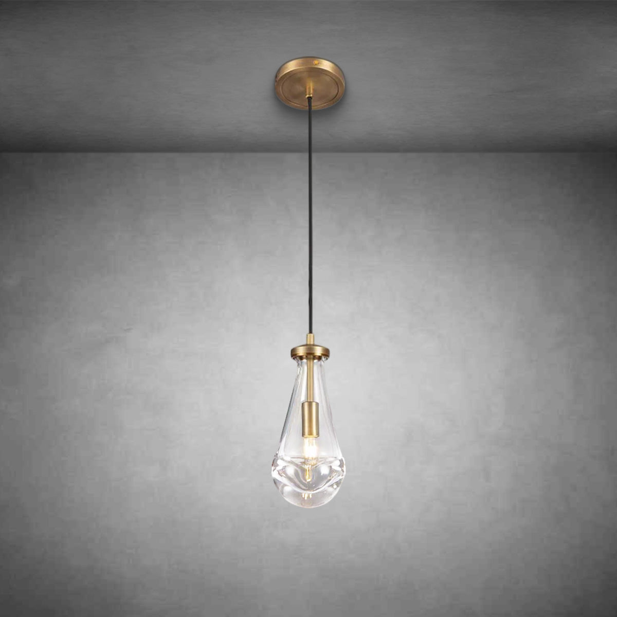 HA Raindrop Modern Pendant Light (Cord)
