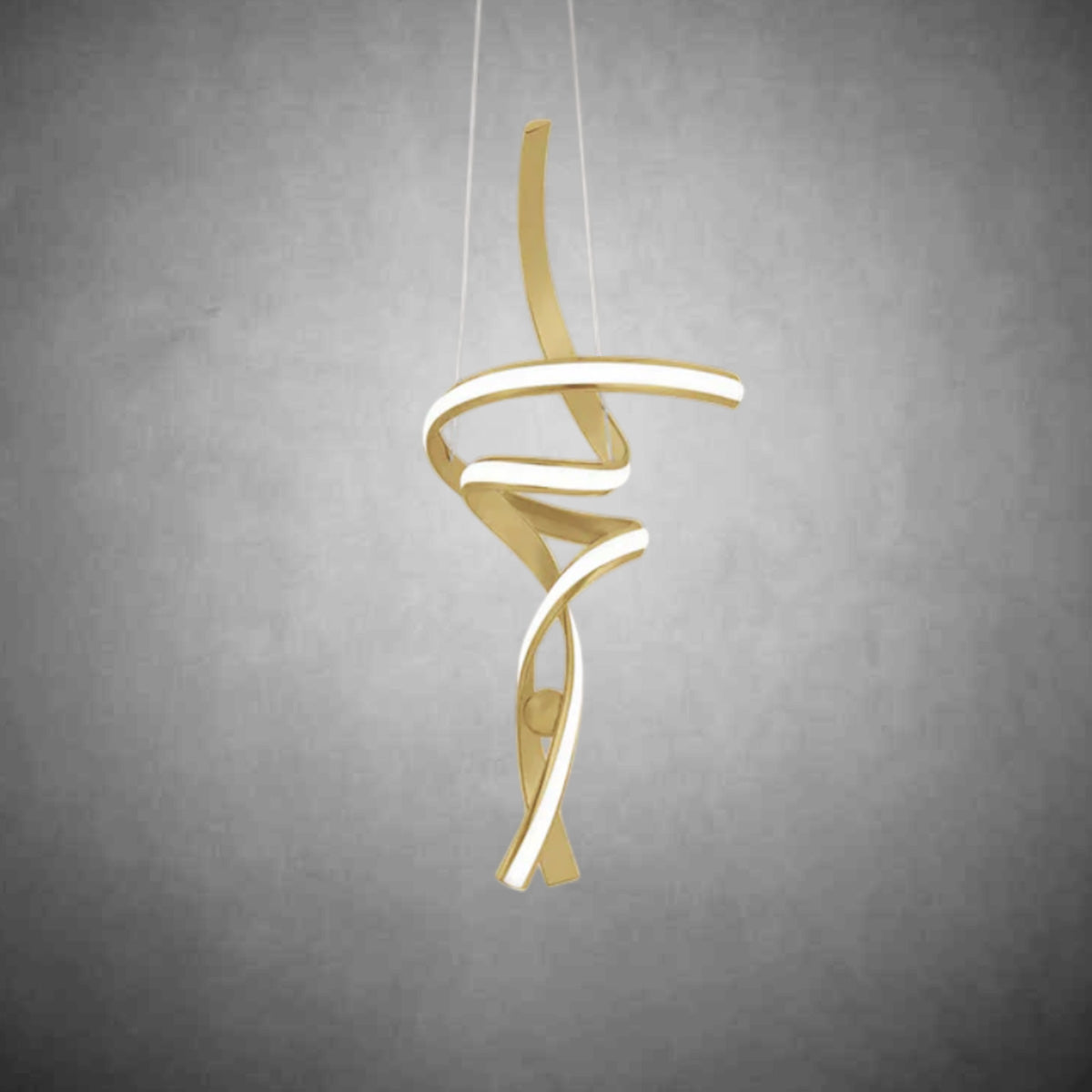 Hamburg LED Chandelier Sandy Gold