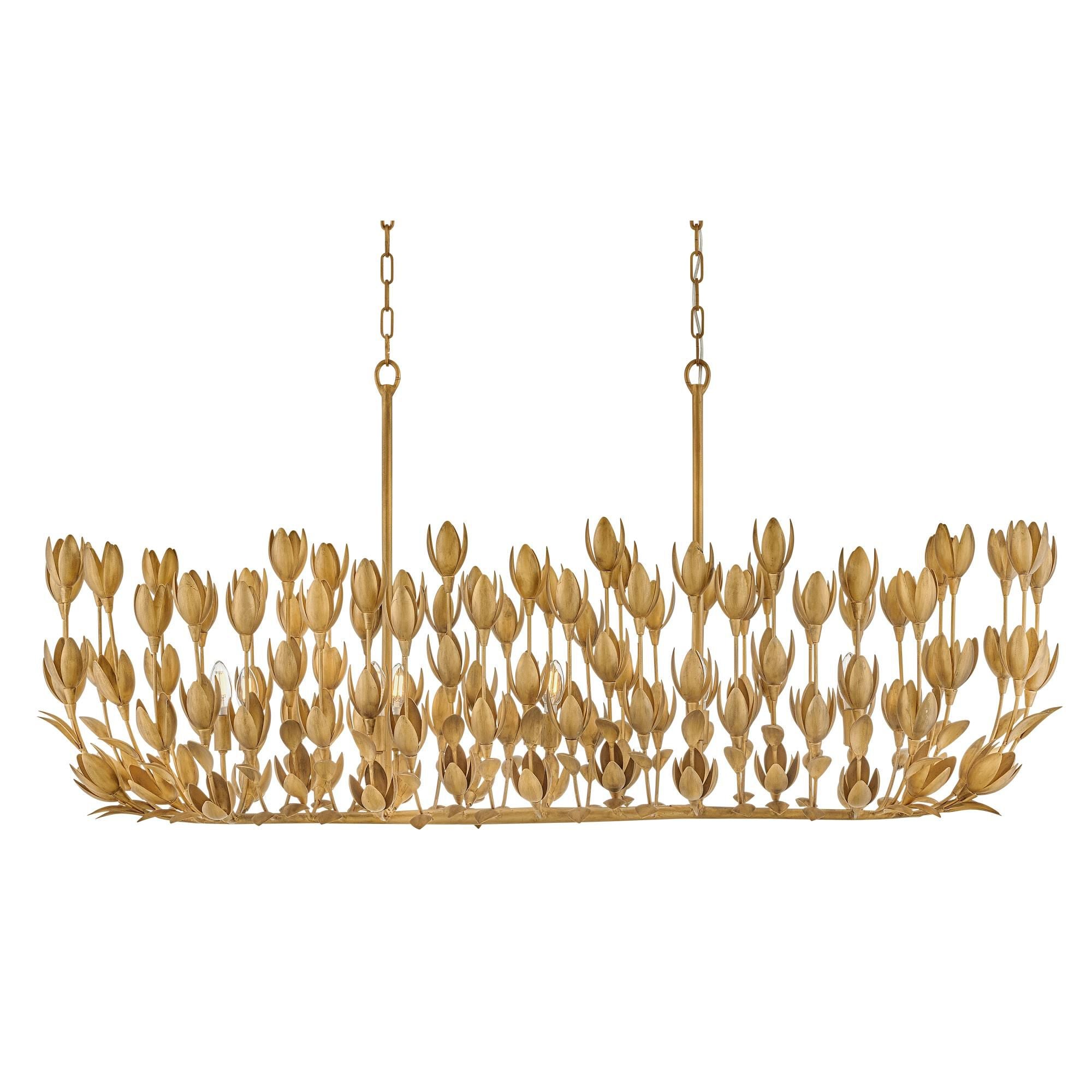 Hinkley Lighting Flora 60 Inch 10 Light LED Linear Suspension Light