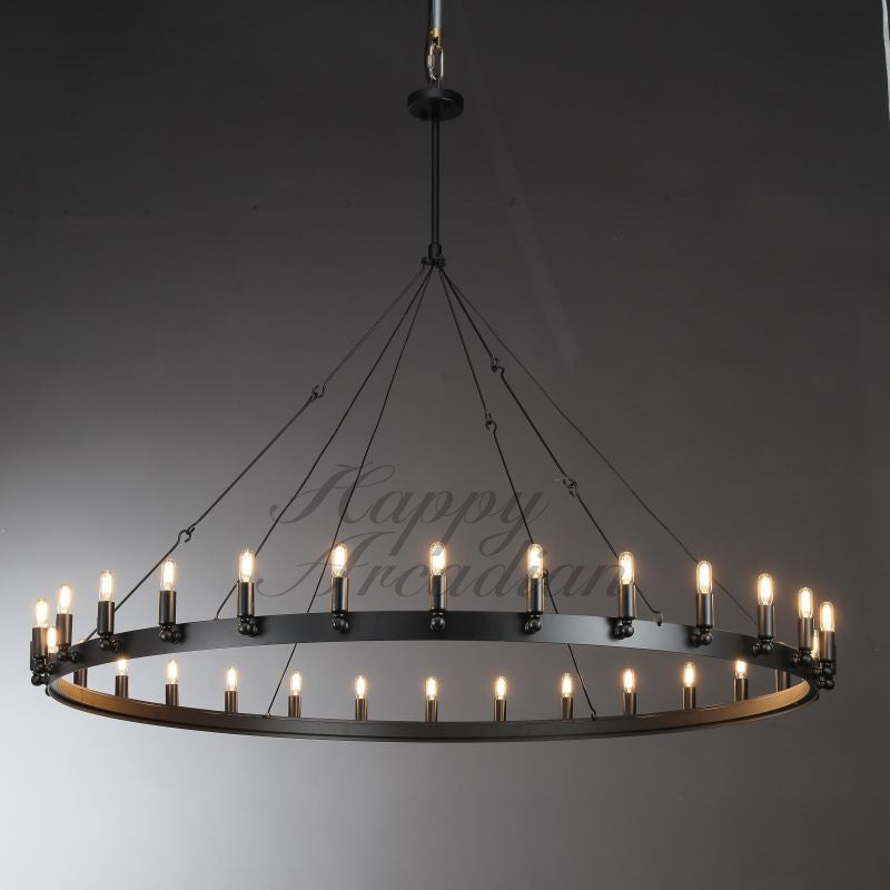 Radiant Series Vintage Filament Chandelier