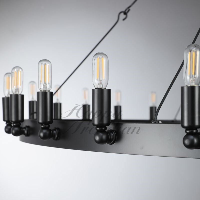 Radiant Series Vintage Filament Chandelier