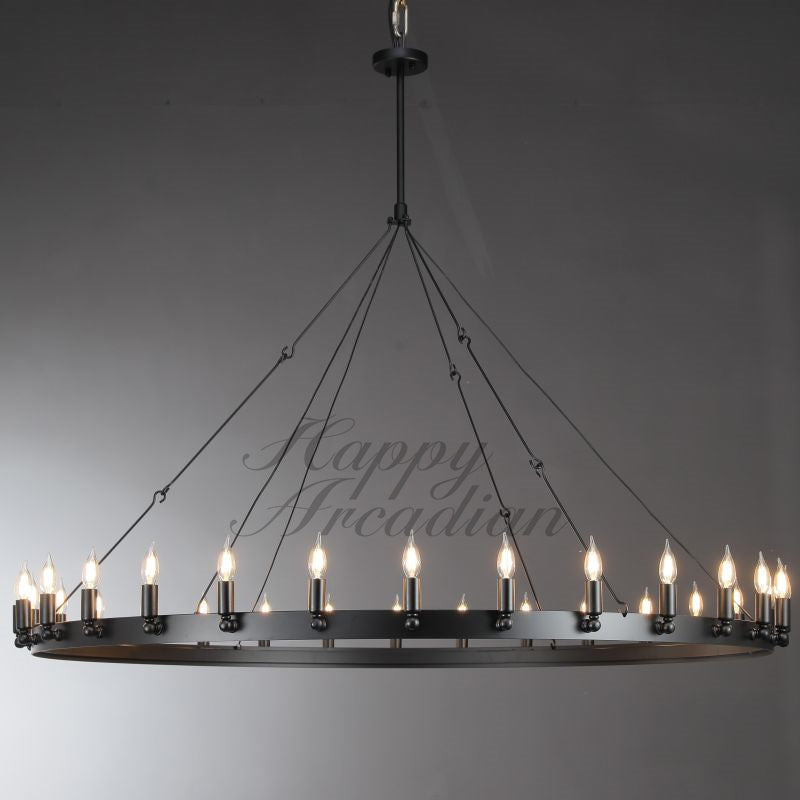 Radiant Series Vintage Filament Chandelier
