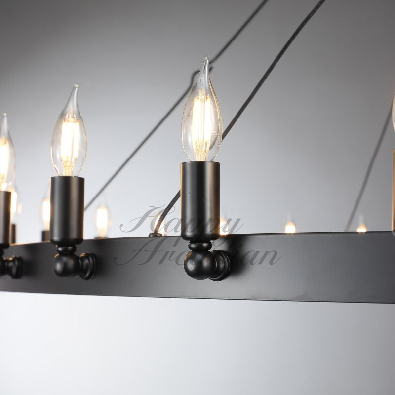 Radiant Series Vintage Filament Chandelier