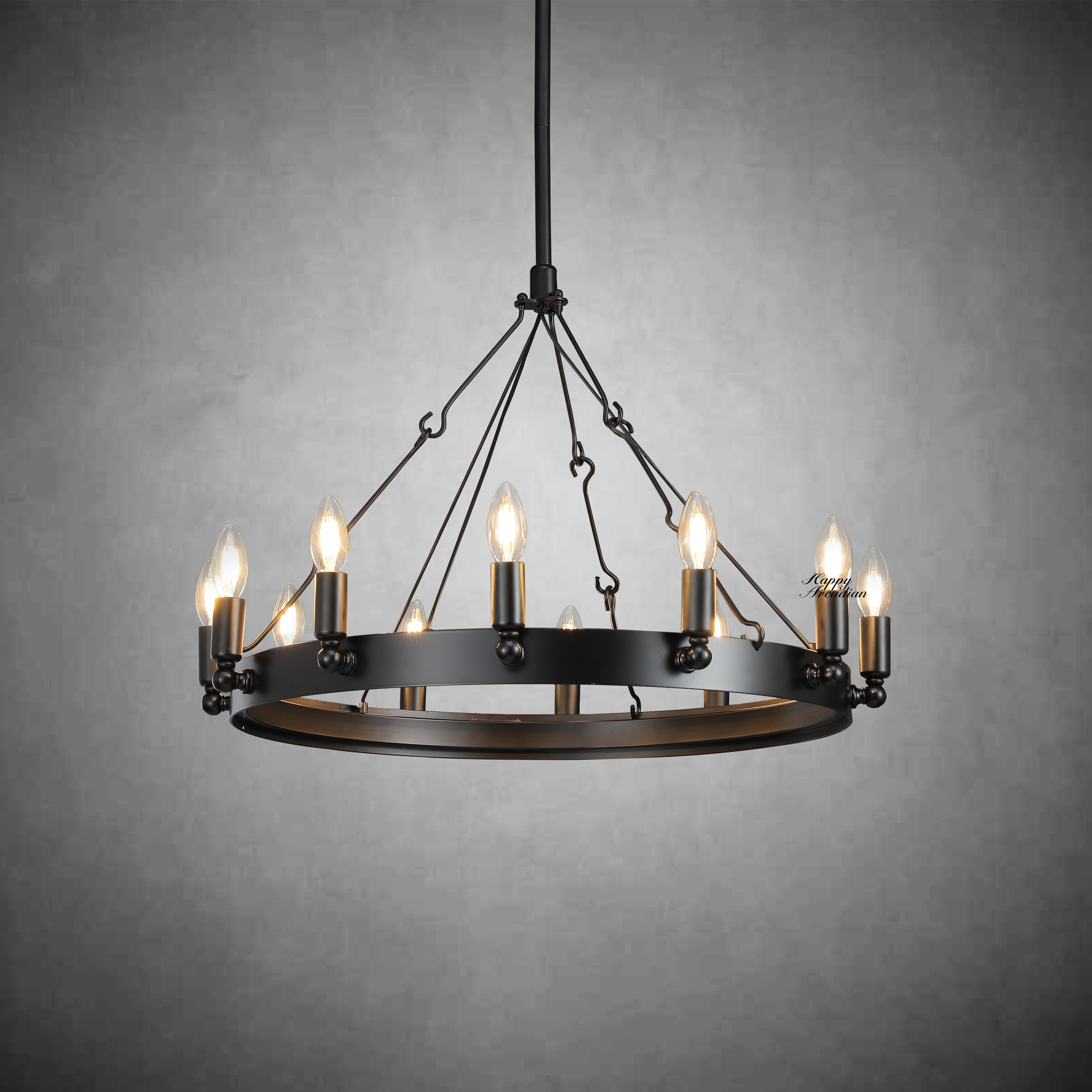 Radiant Series Vintage Filament Chandelier