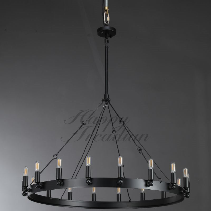 Radiant Series Vintage Filament Chandelier