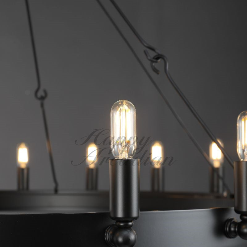 Radiant Series Vintage Filament Chandelier