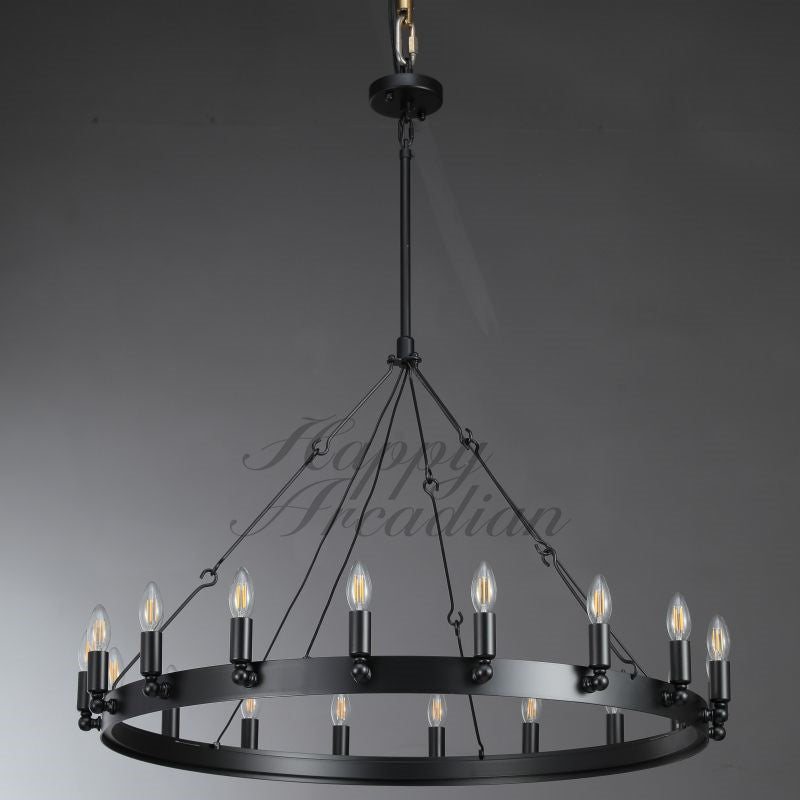 Radiant Series Vintage Filament Chandelier