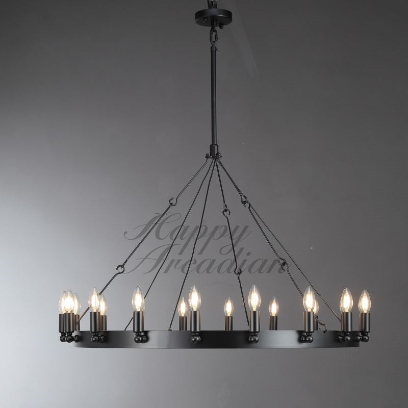 Radiant Series Vintage Filament Chandelier
