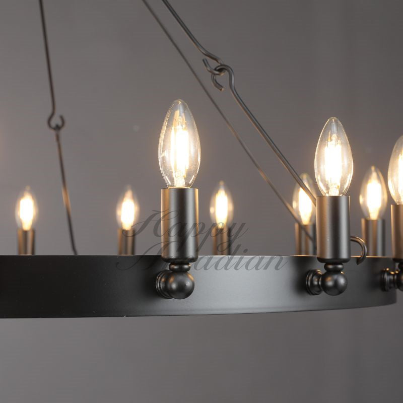 Radiant Series Vintage Filament Chandelier