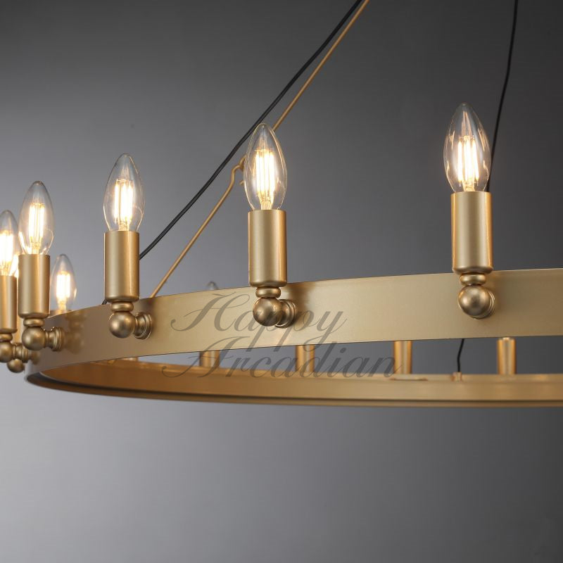 Radiant Series Vintage Filament Chandelier