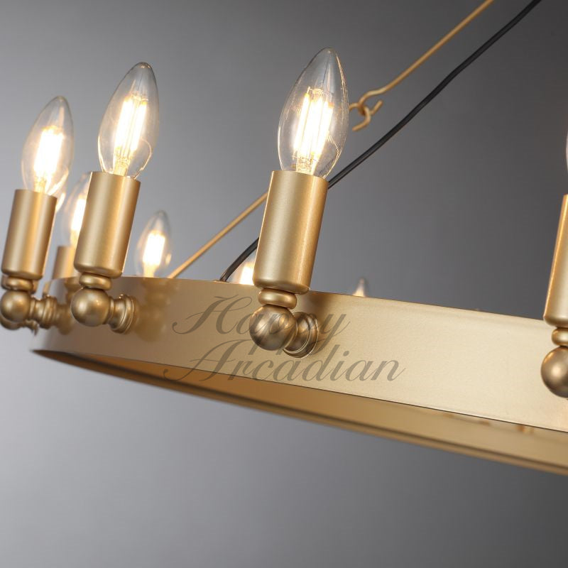 Radiant Series Vintage Filament Chandelier