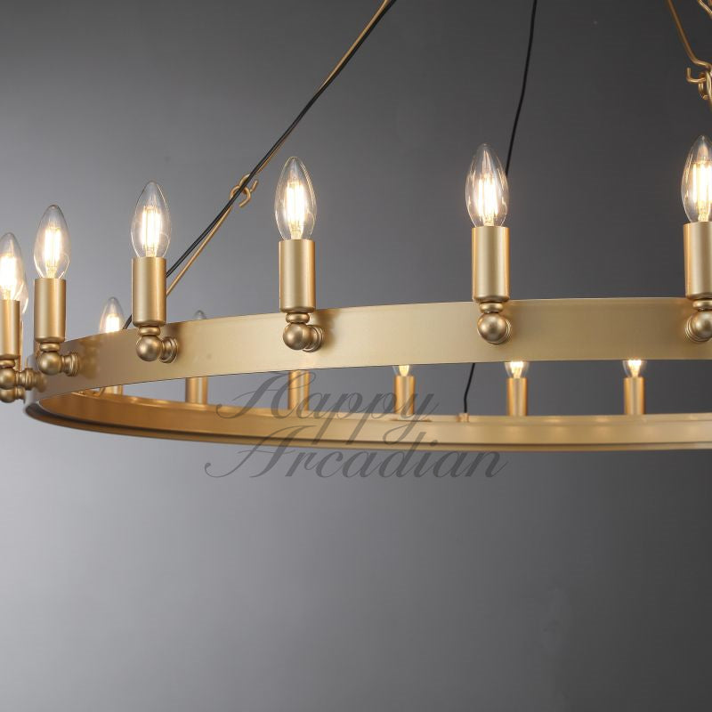 Radiant Series Vintage Filament Chandelier