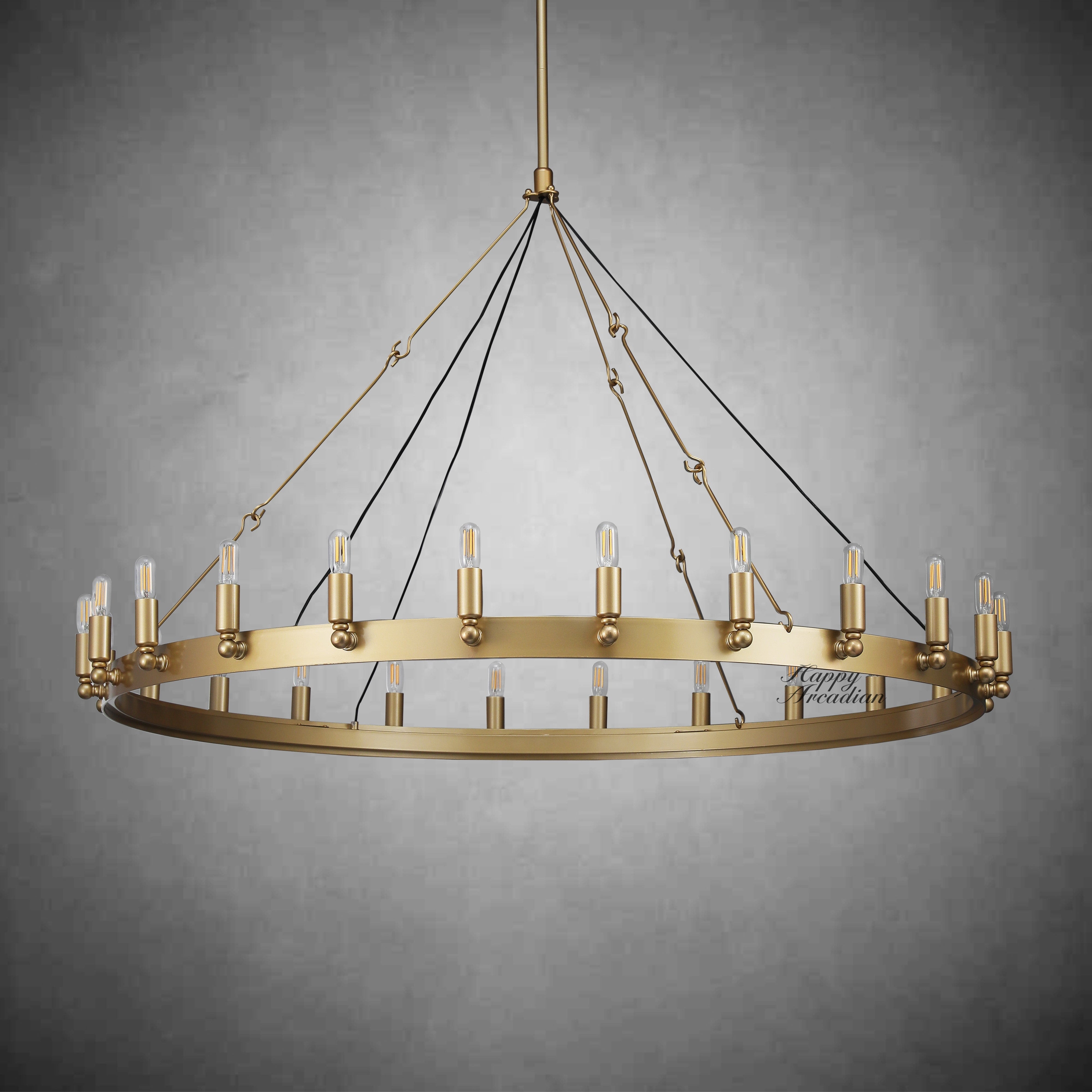 Radiant Series Vintage Filament Chandelier