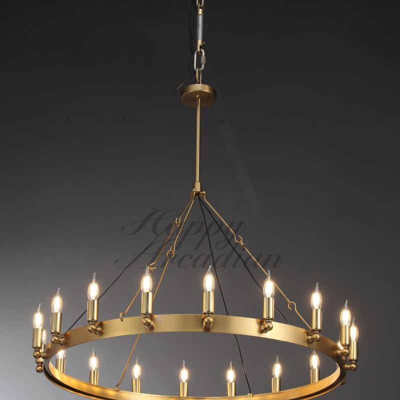 Radiant Series Vintage Filament Chandelier