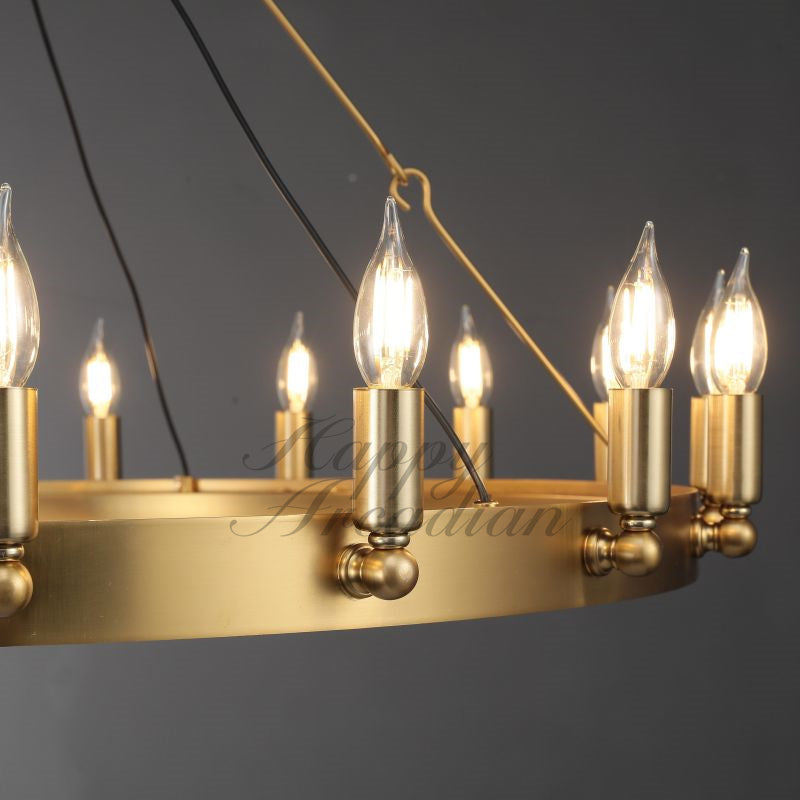 Radiant Series Vintage Filament Chandelier