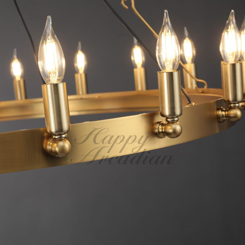 Radiant Series Vintage Filament Chandelier