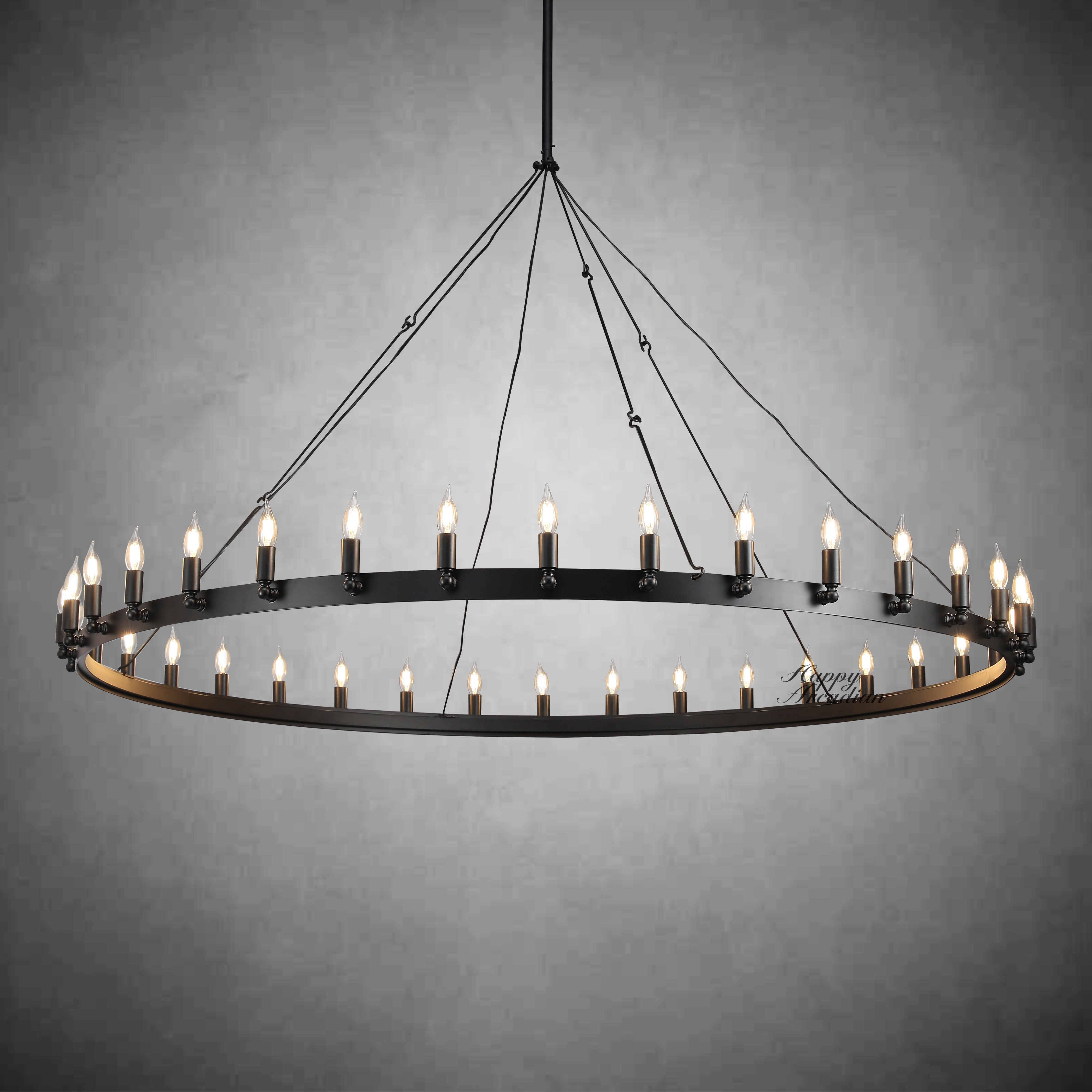 HA Radiant Vintage Lamps, Outdoor Chandelier Lighting