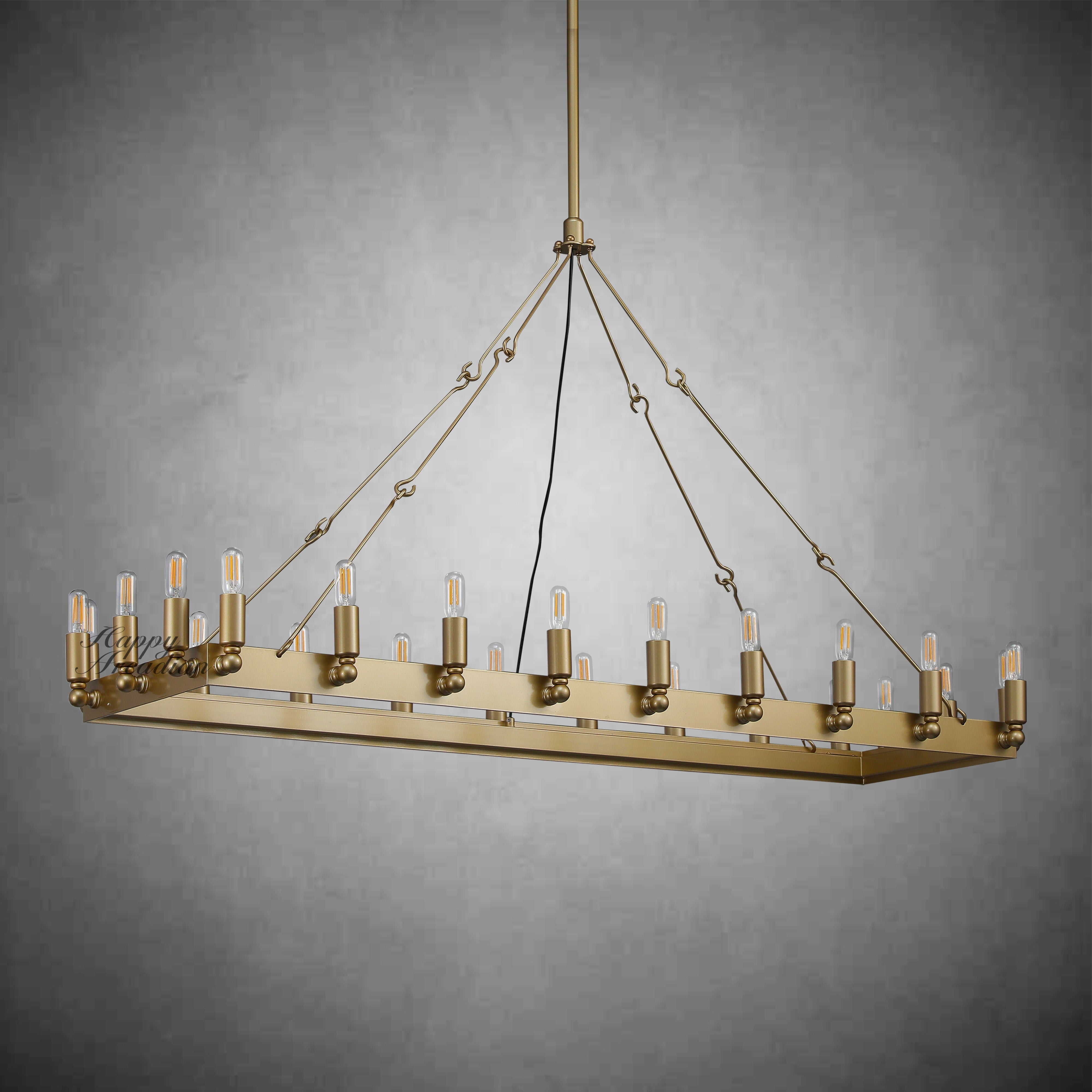 Radiant Series Vintage Filament Chandelier