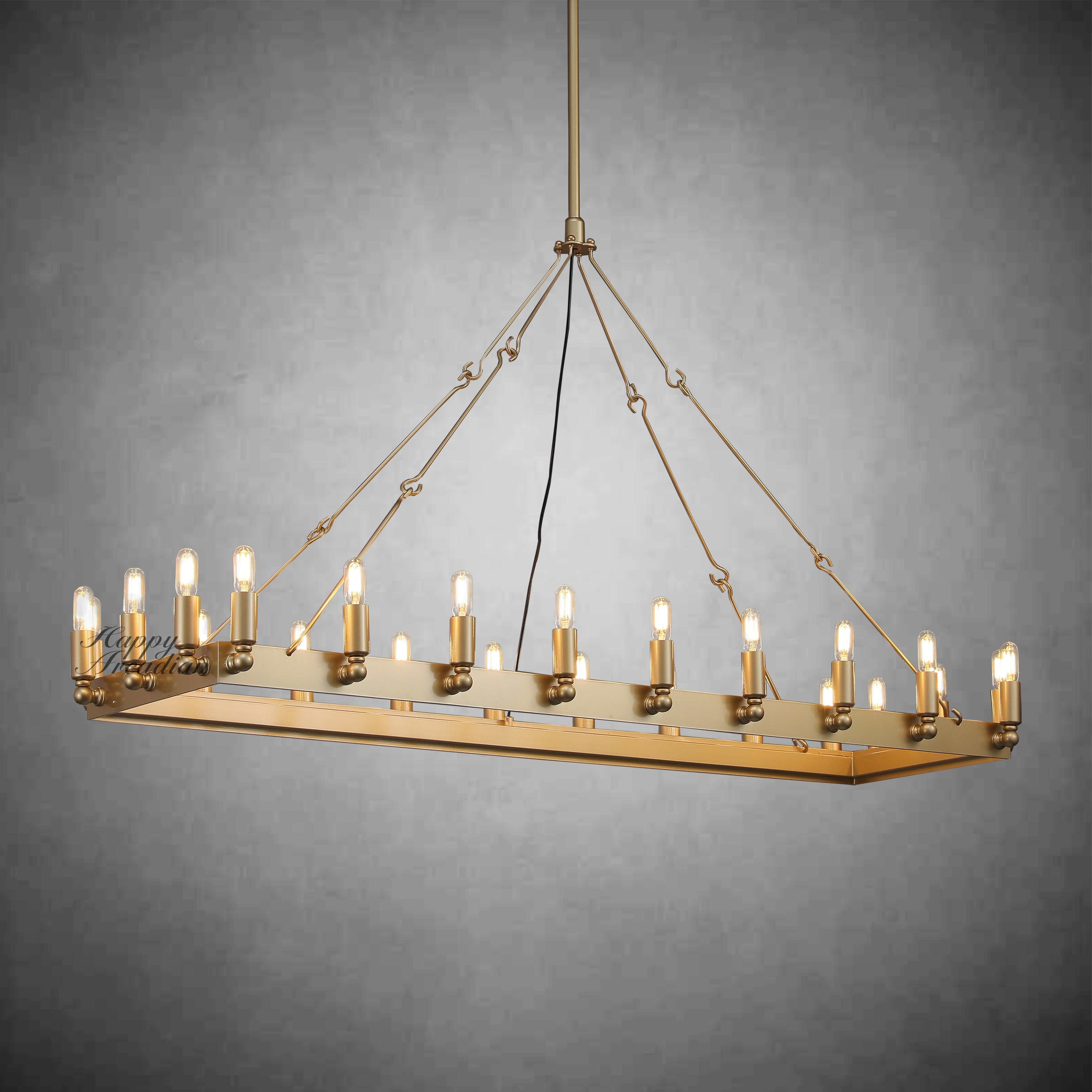 Radiant Series Vintage Filament Chandelier