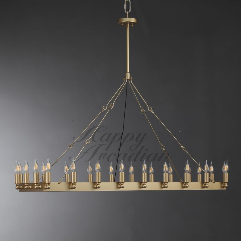 Radiant Series Vintage Filament Chandelier