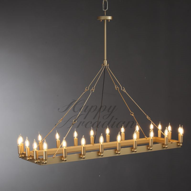 Radiant Series Vintage Filament Chandelier