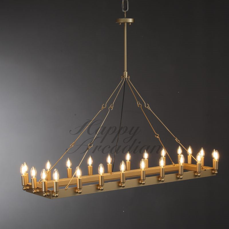Radiant Series Vintage Filament Chandelier