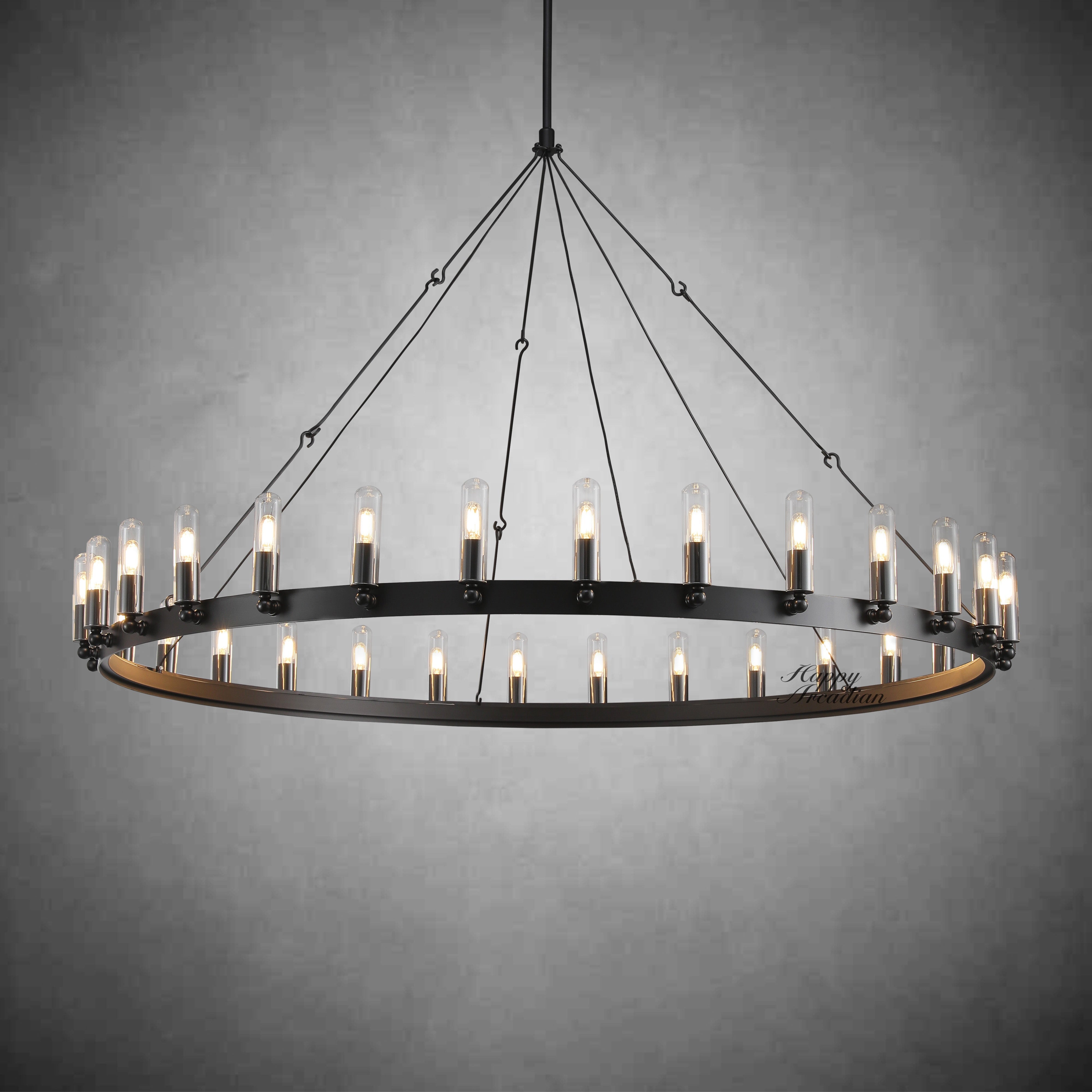 Radiant Series Vintage Filament Chandelier