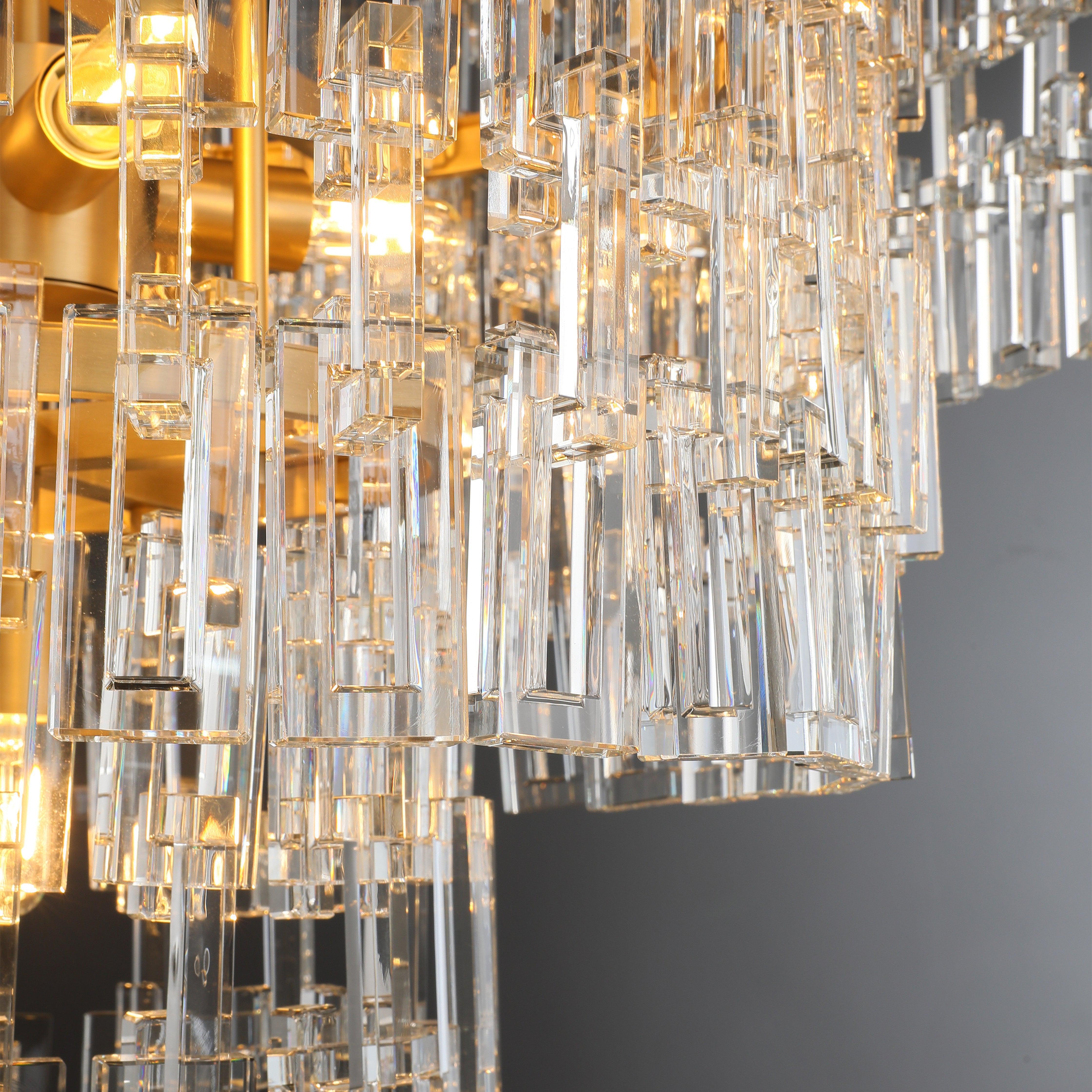 Seraphina Round Chandelier 36''48''60"