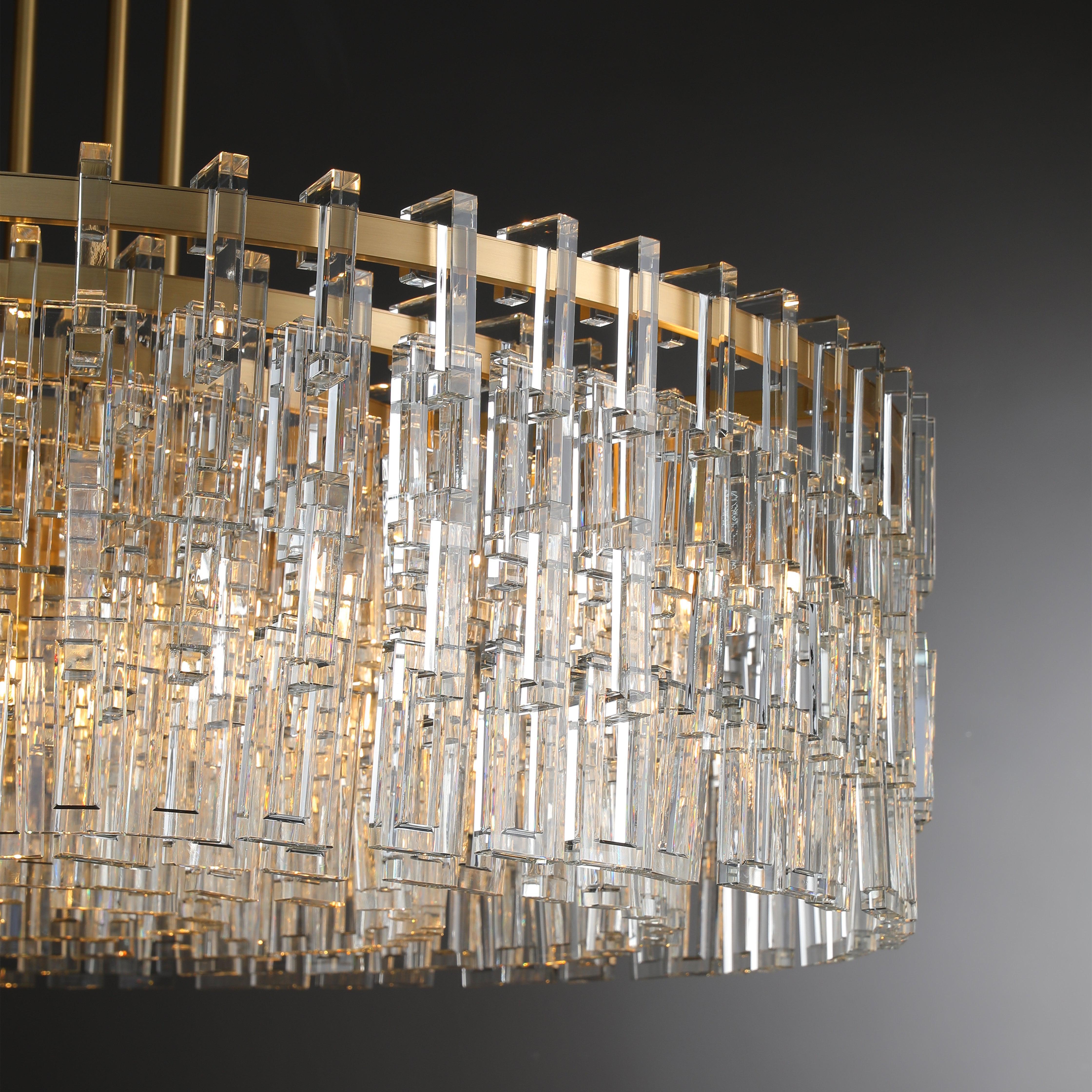 Seraphina Round Chandelier 36''48''60"
