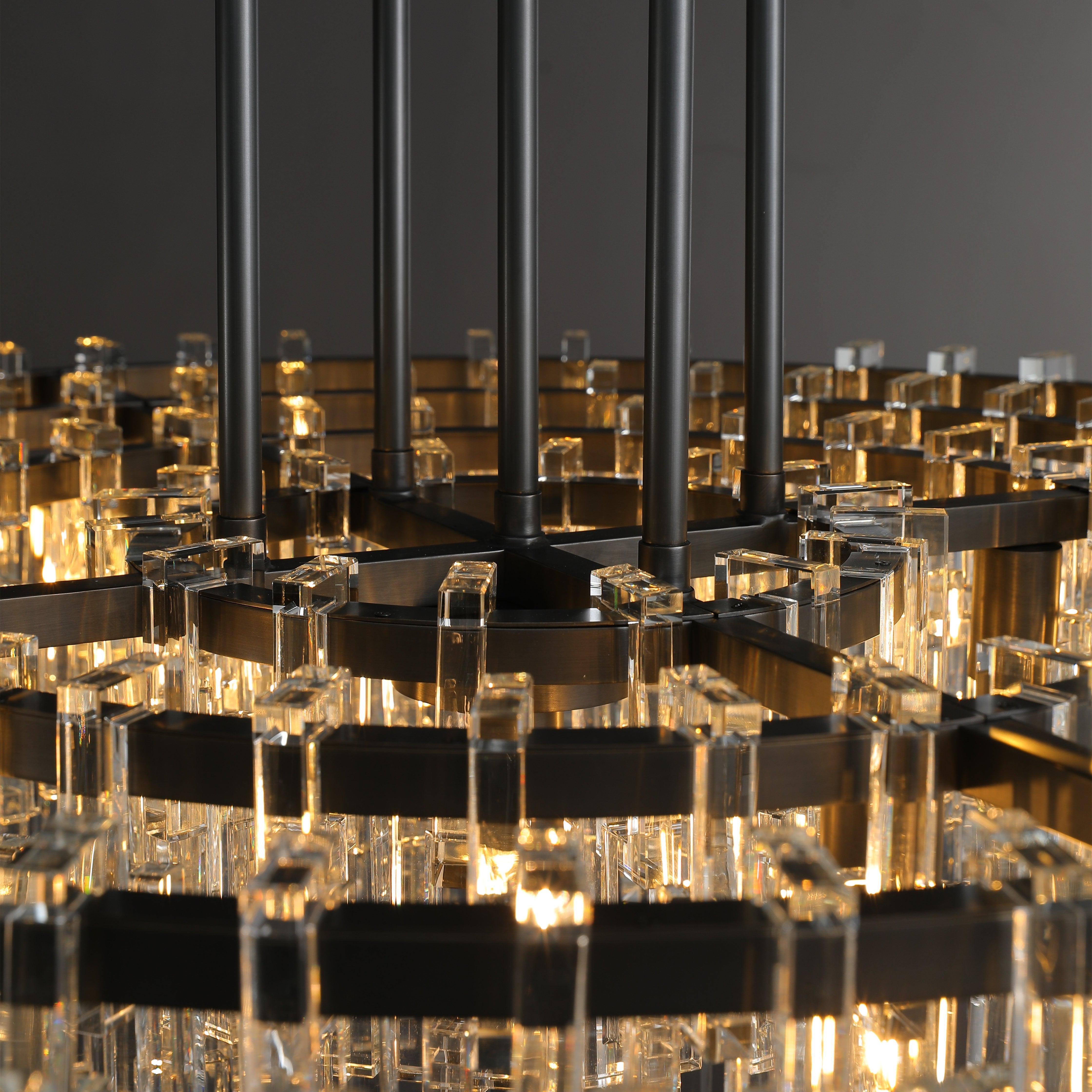 Seraphina Round Chandelier 36''48''60"