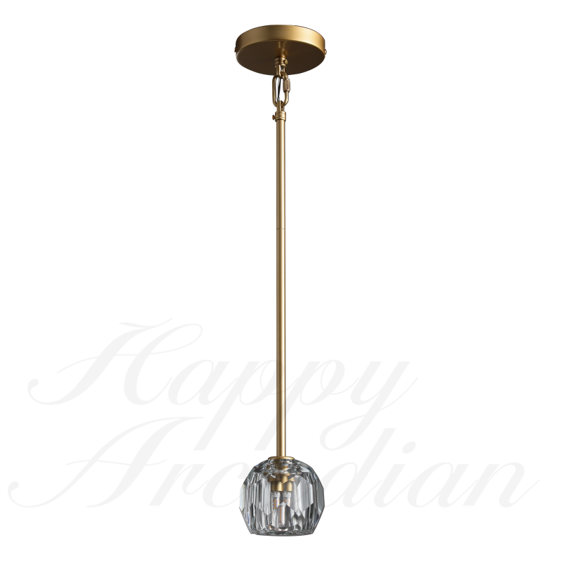 HA Bola De Balle Crystal Ball Pendant Lighting