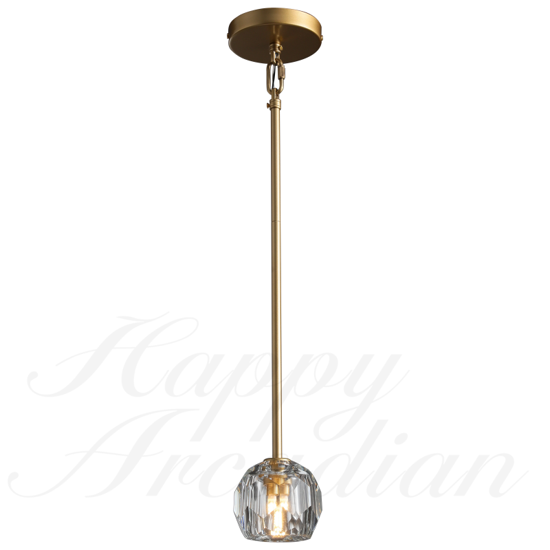 HA Bola De Balle Crystal Ball Pendant Lighting