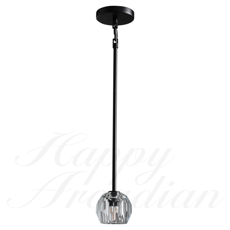 HA Bola De Balle Crystal Ball Pendant Lighting