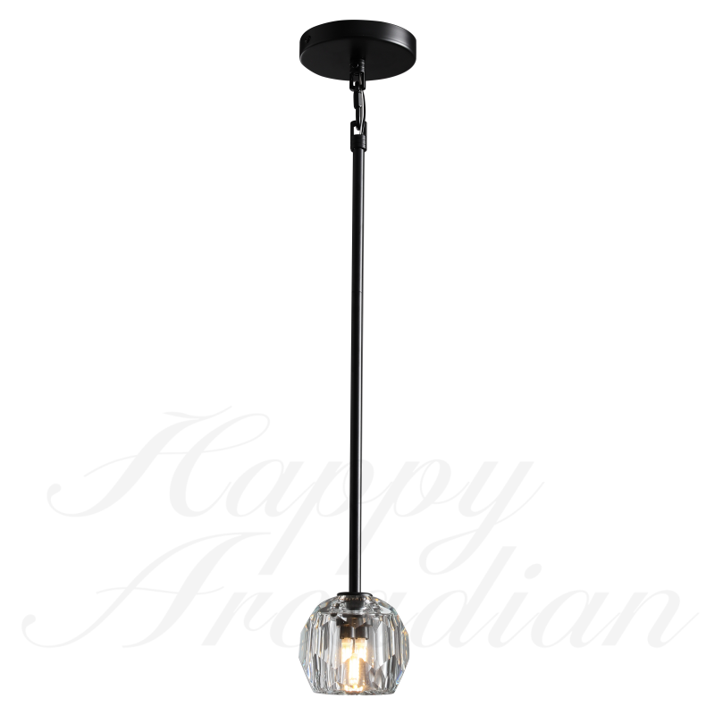 HA Bola De Balle Crystal Ball Pendant Lighting